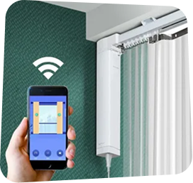 Motorized curtains app