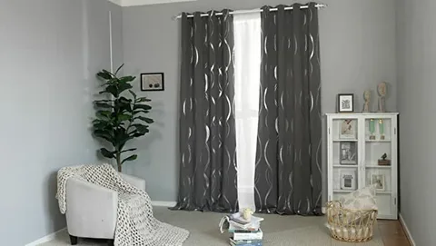 Modern blackout drapes for windows
