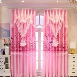 Princess ruffled curtains